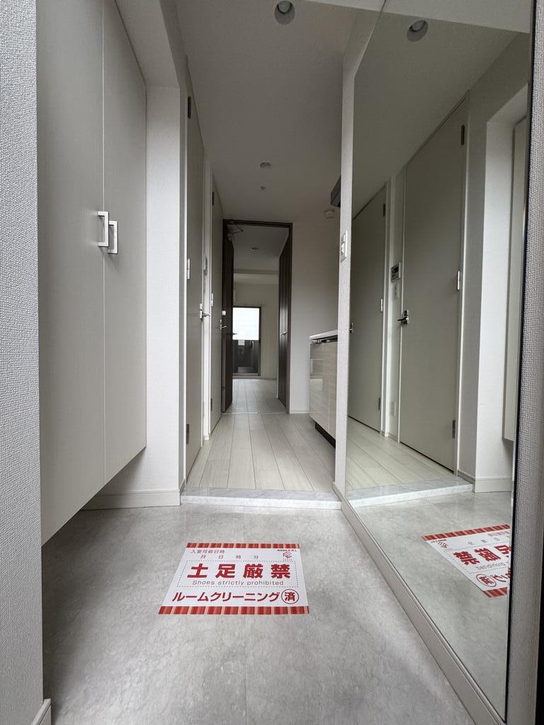 南海高野線 汐見橋駅 徒歩4分 14階建 築7年の玄関写真