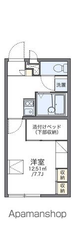 レオパレスロワールの間取り写真