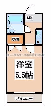 ラフィーネ小若江の間取り写真