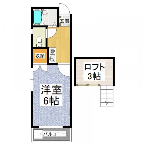 ソファレ錦町の間取り写真