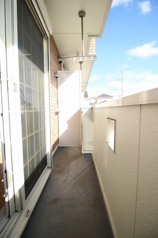 バルコニー　日当たり良好です