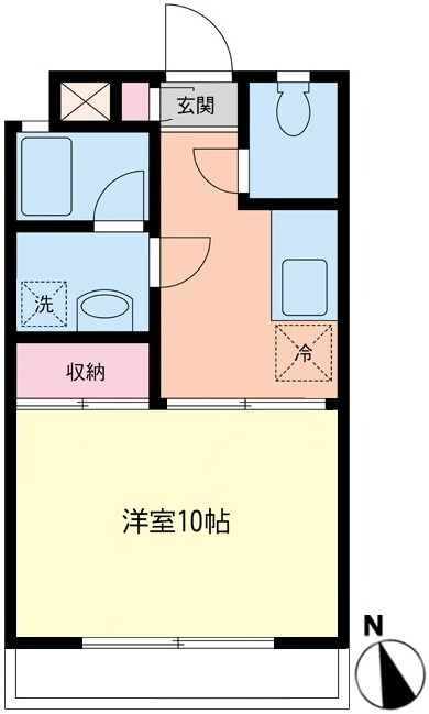 第5根岸ハイツの間取り