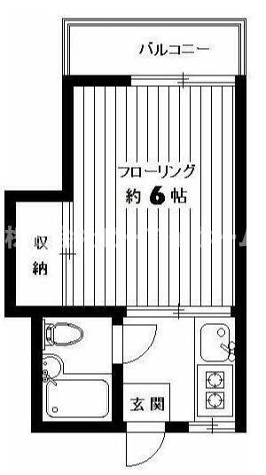 東京都中野区中央４（アパート）の賃貸物件の間取り