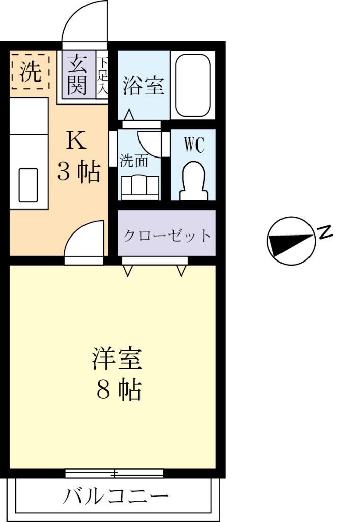 カーサモンテの間取り