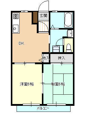 サザンクロスゆきの間取り