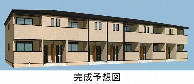 足柄上郡大井町金子のアパートの建物外観