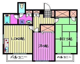 グリーンパレスの間取り