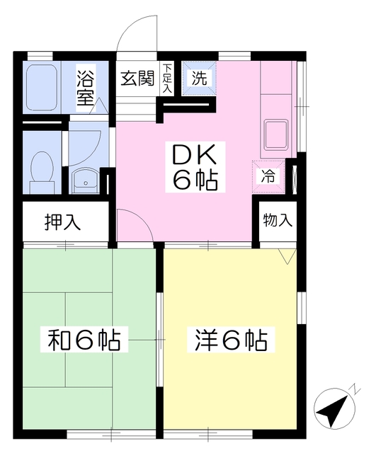 サニーコート洋光台の間取り