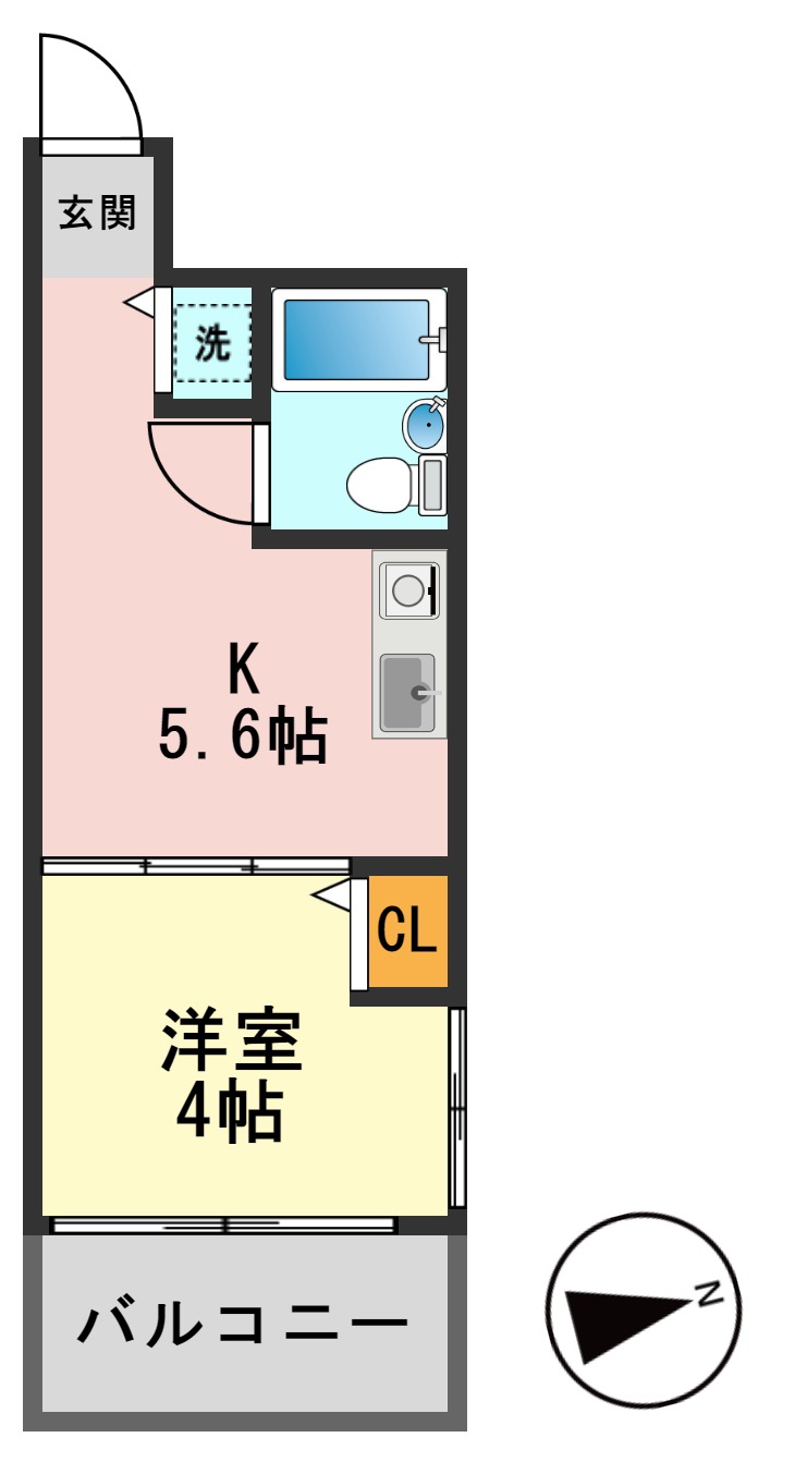 【エスポワール新小岩の間取り】