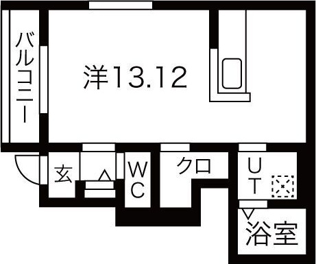 姫路市広畑区吾妻町のアパートの間取り