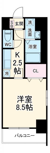 【御殿場市新橋のマンションの間取り】