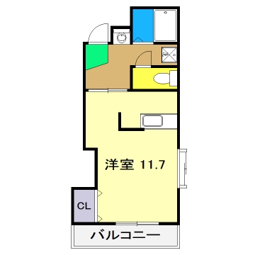 CABANA HOUSEの間取り