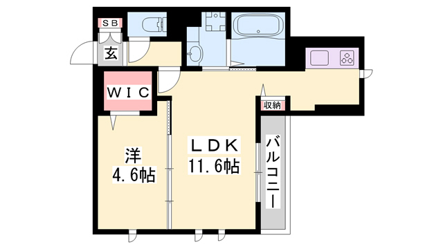 ボナールゲートの間取り