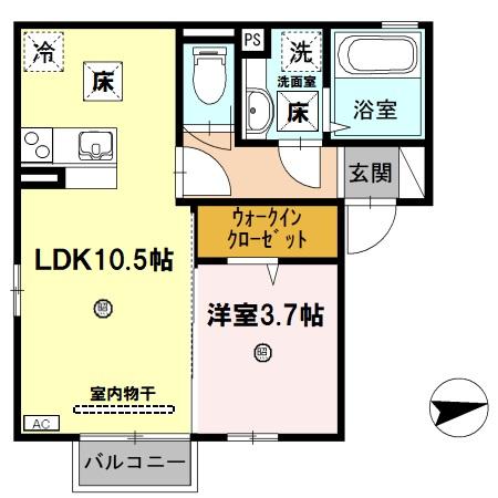 ブランシェの間取り