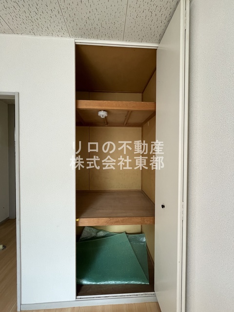 収納　奥行のある収納付です！増えがちな荷物をもスッキリ収納できます