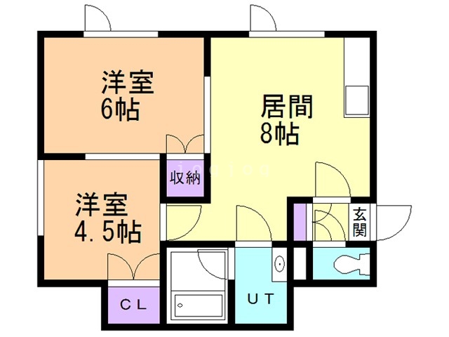 アーバンヒルズ朝里の間取り