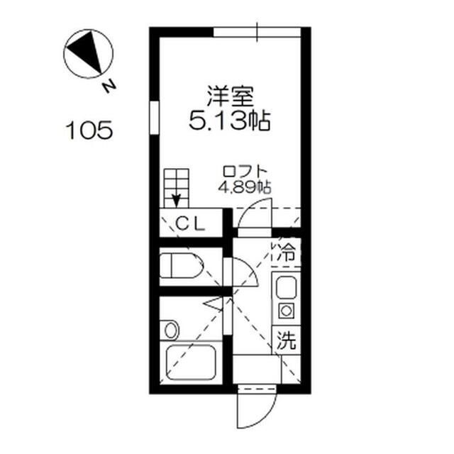 ＣＡＰＥ　ＣＯＤ　杉田の間取り