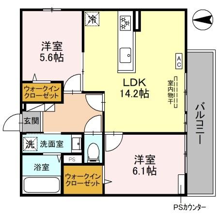 蔵1425の間取り