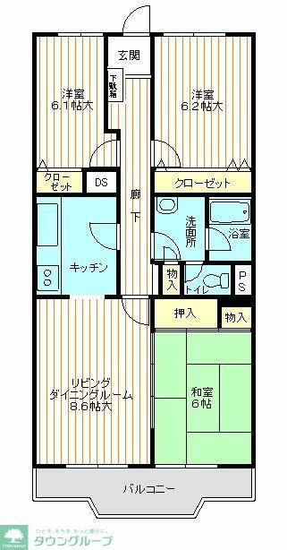 志木市館のマンションの間取り