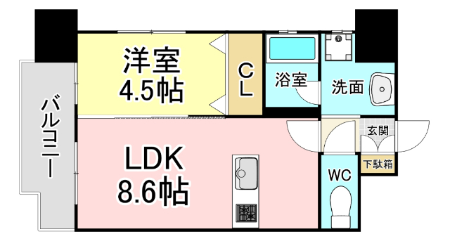 フォルトナの間取り