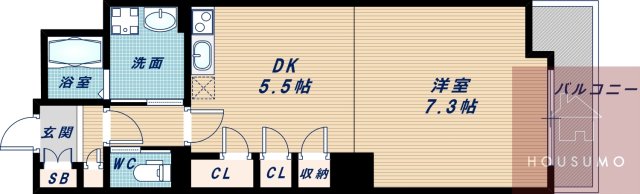 レジデンス桃山台の間取り