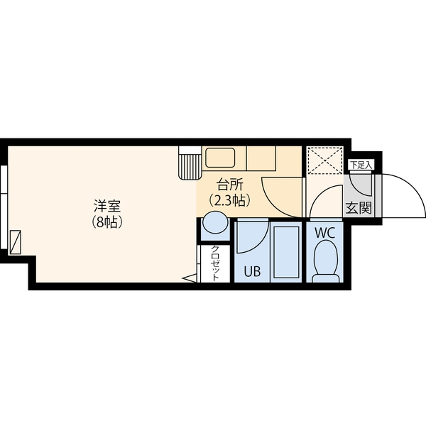 藤井ビル北１７条の間取り