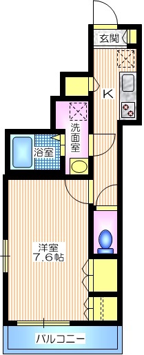 シャ　ノワールの間取り