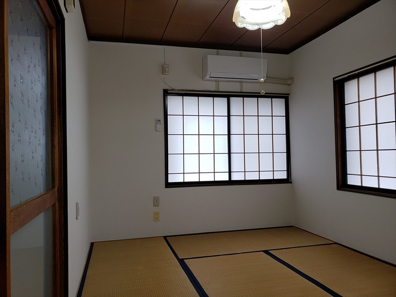 居室・リビング　1F：和室（6帖）の様子