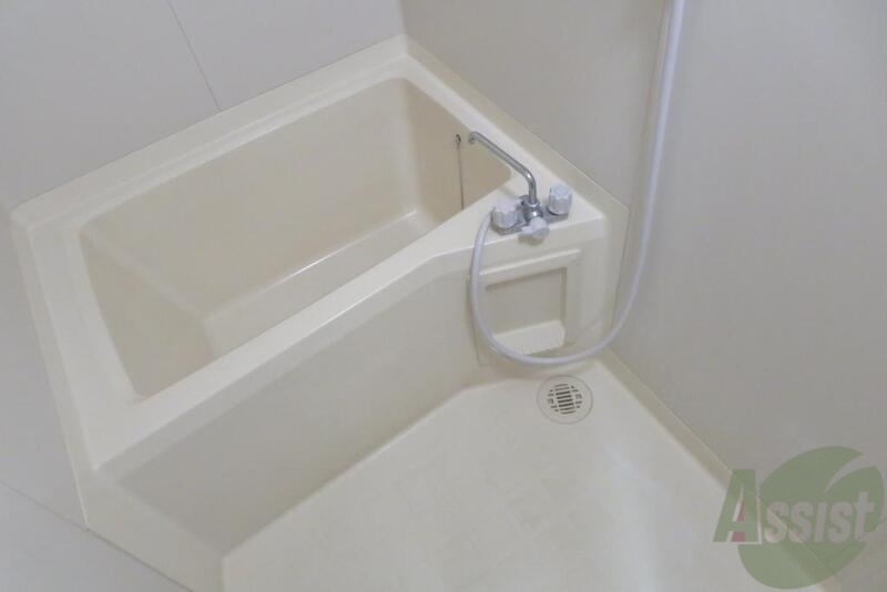 バス・シャワールーム　お風呂はこのようになっております。ゆったり出来そうですね