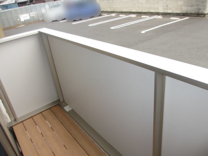 バルコニー　図面と現状に相違がある場合には現状を優先