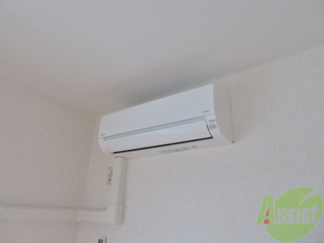 その他設備　エアコンが付いているので入居のその日から快適ですね