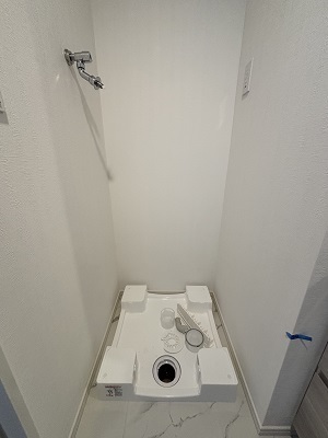 洗面設備　洗濯機置場