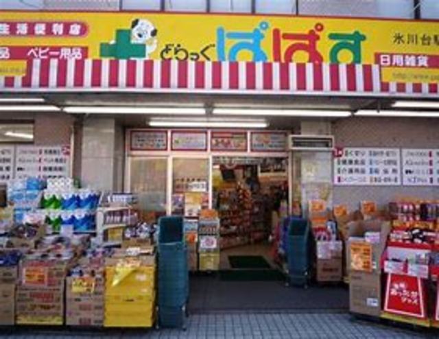ドラックストア　どらっぐぱぱす氷川台駅前店（ドラッグストア）まで1143m