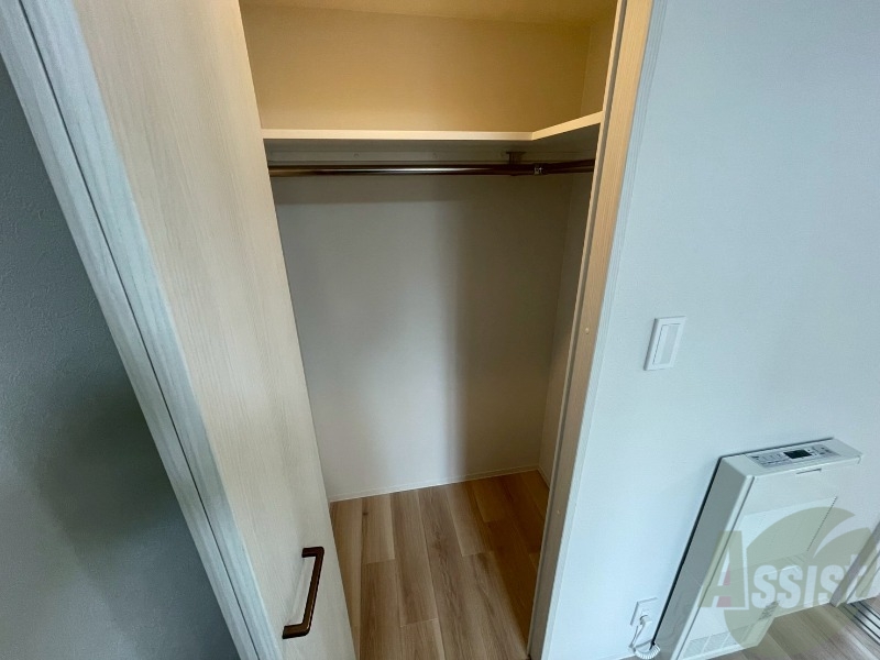 収納　収納もバッチリあるのでお部屋が片付きますよ！