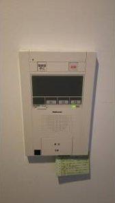 セキュリティ　是空難波西　TVモニターホン