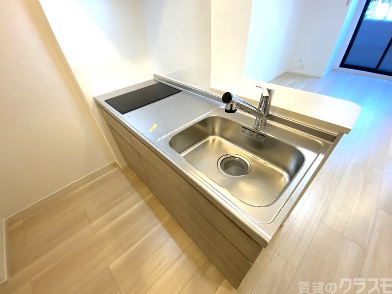 キッチン　自炊のはかどりそうなキッチン！