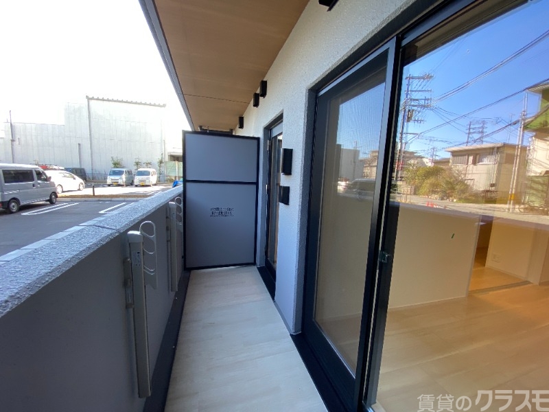 バルコニー　バルコニーはこちらです。