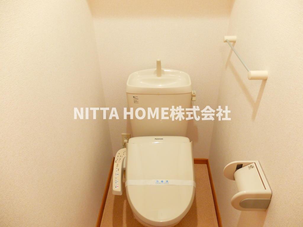 トイレ　トイレにはウォシュレットを設置◎