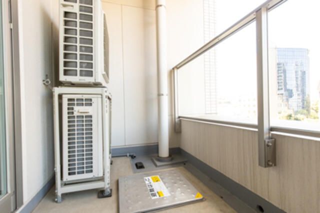 バルコニー　バルコニー付きです