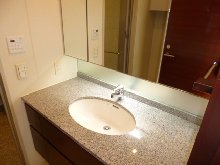 洗面設備　別号室の参考写真です。