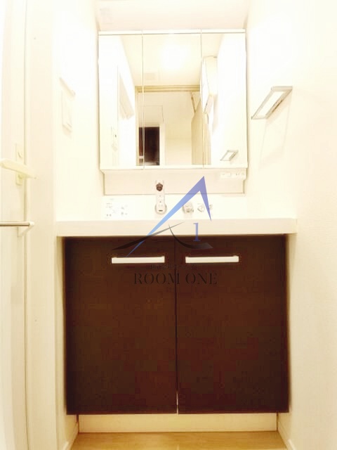 洗面設備　洗面台です。