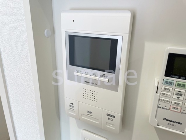 セキュリティ　モニターホンです。