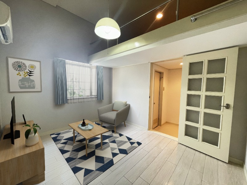 居室・リビング　バーチャルモデルルーム（家具は実際の売り物です）