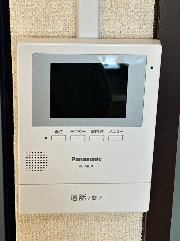 セキュリティ　ＴＶモニター付きインターホン♪