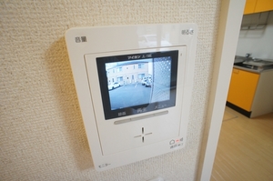 セキュリティ　カラーモニター付ドアホン♪