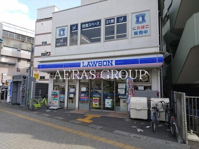 コンビニ　ローソン新越谷駅前店（コンビニ）まで45m