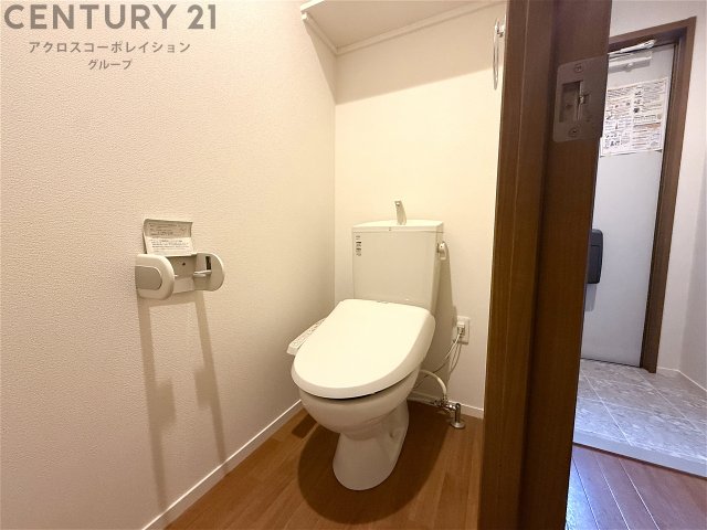トイレ　温水洗浄便座あり！