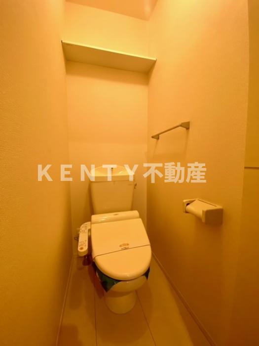 トイレ　トイレもきれいです
