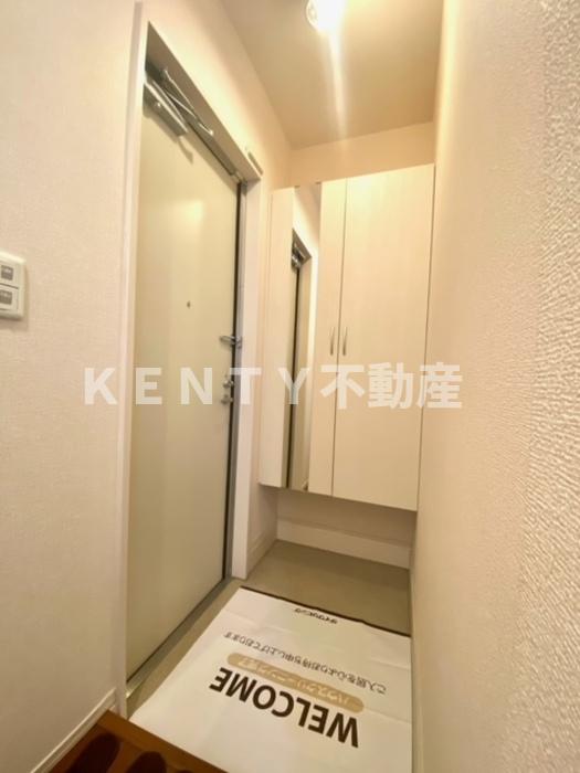 玄関　明るい玄関です