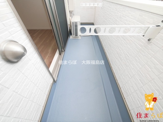 バルコニー　日常使いを想像しながら